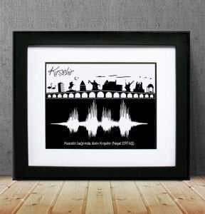 Kişiselleştirilmiş Ses Dalgası Sanatı - Size özel Tasarım ve Uygulama