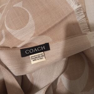 Coach Yün İpek Şal