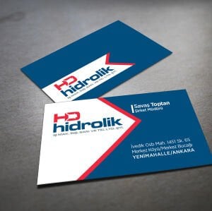 Kartvizit 350gr Kuşe Kağıt Renkli Baskı