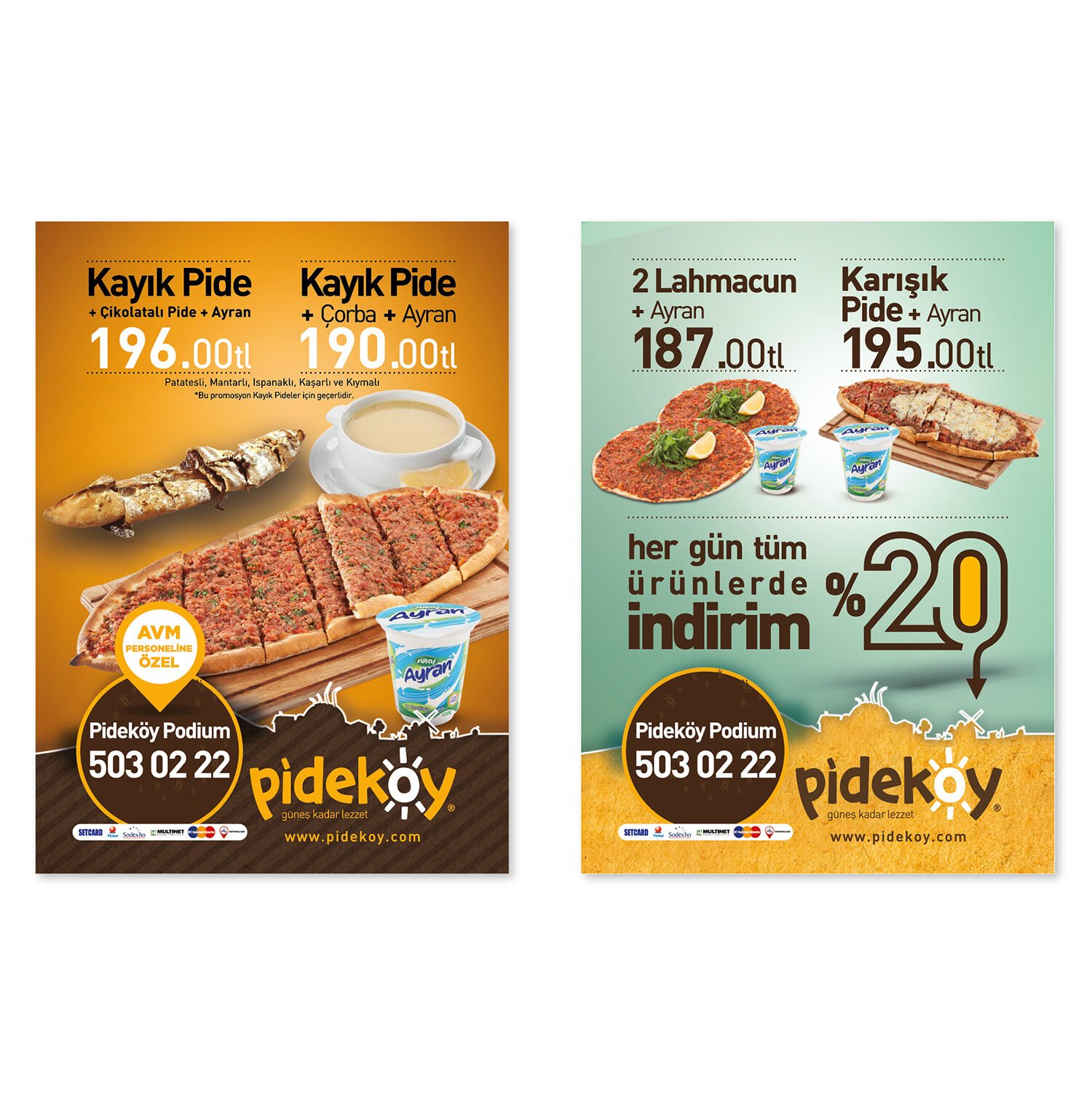 Broşür 115 gr. Kuşe Çift Yön Renkli Baskı