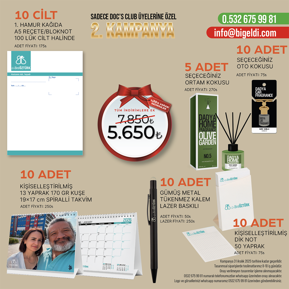 DOC'S CLUB ÜYELERİNE ÖZEL 2. KAMPANYA