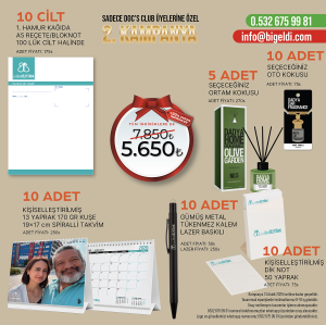 DOC'S CLUB ÜYELERİNE ÖZEL 2. KAMPANYA