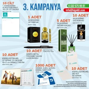 KİŞİYE ÖZEL SET 3. KAMPANYA