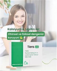 TIENS  NUTRİENT CA VE LESİTİN İÇEREN TEG KAPSÜL