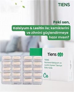 TIENS  NUTRİENT CA VE LESİTİN İÇEREN TEG KAPSÜL