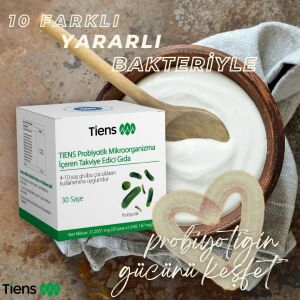 Tiens PROBİYOTİK MİKROORGANİZMA İÇEREN TAKVİYE EDİCİ GIDA
